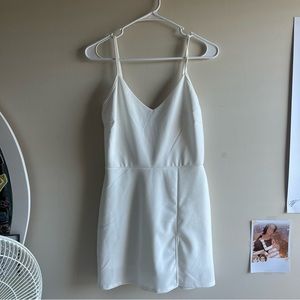 White Skort Cami Romper Windsor